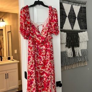 Hello Molly Floral Midi Dress